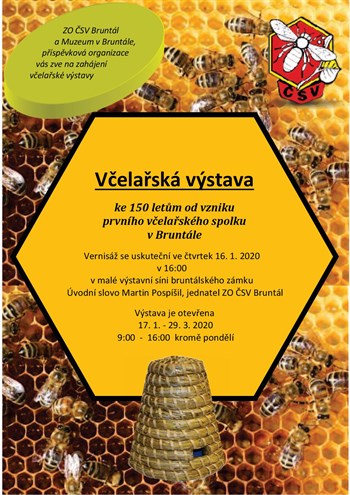 Výstava Včelaři Bruntál